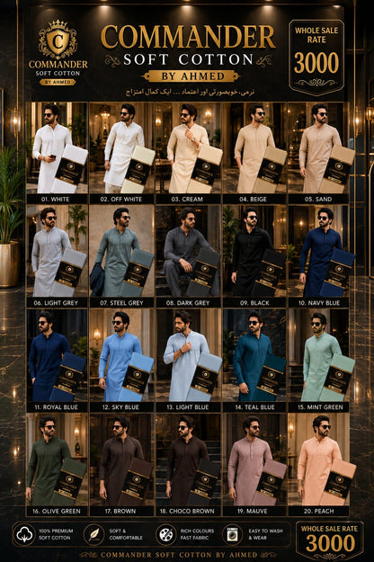 MENS / GENTS UNSTITCHED SUITS WHOLESALE PRICE ONLY SOFT COTTON