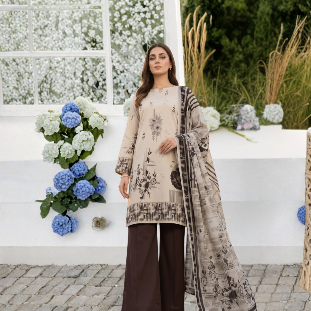 SHANZAY VOL 9 YOUSUF CLOTH ORIGINAL PREMIUM UNSTITCHED (Copy)