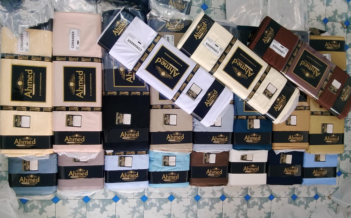 MENS / GENTS UNSTITCHED SUITS WHOLESALE PRICE ONLY SOFT COTTON