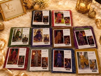 LAWN SALE ITEM WITH EMBROIDERY ONLY SET OR HALF SET