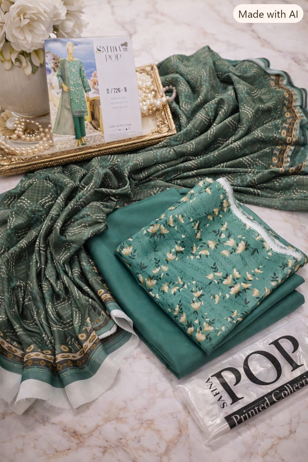 SAFINAZ PURE LAWN 💯 original