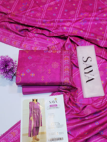 SAYA LAWN OFFER PRICE SET OR HALF SET ORDER ACCEPTED