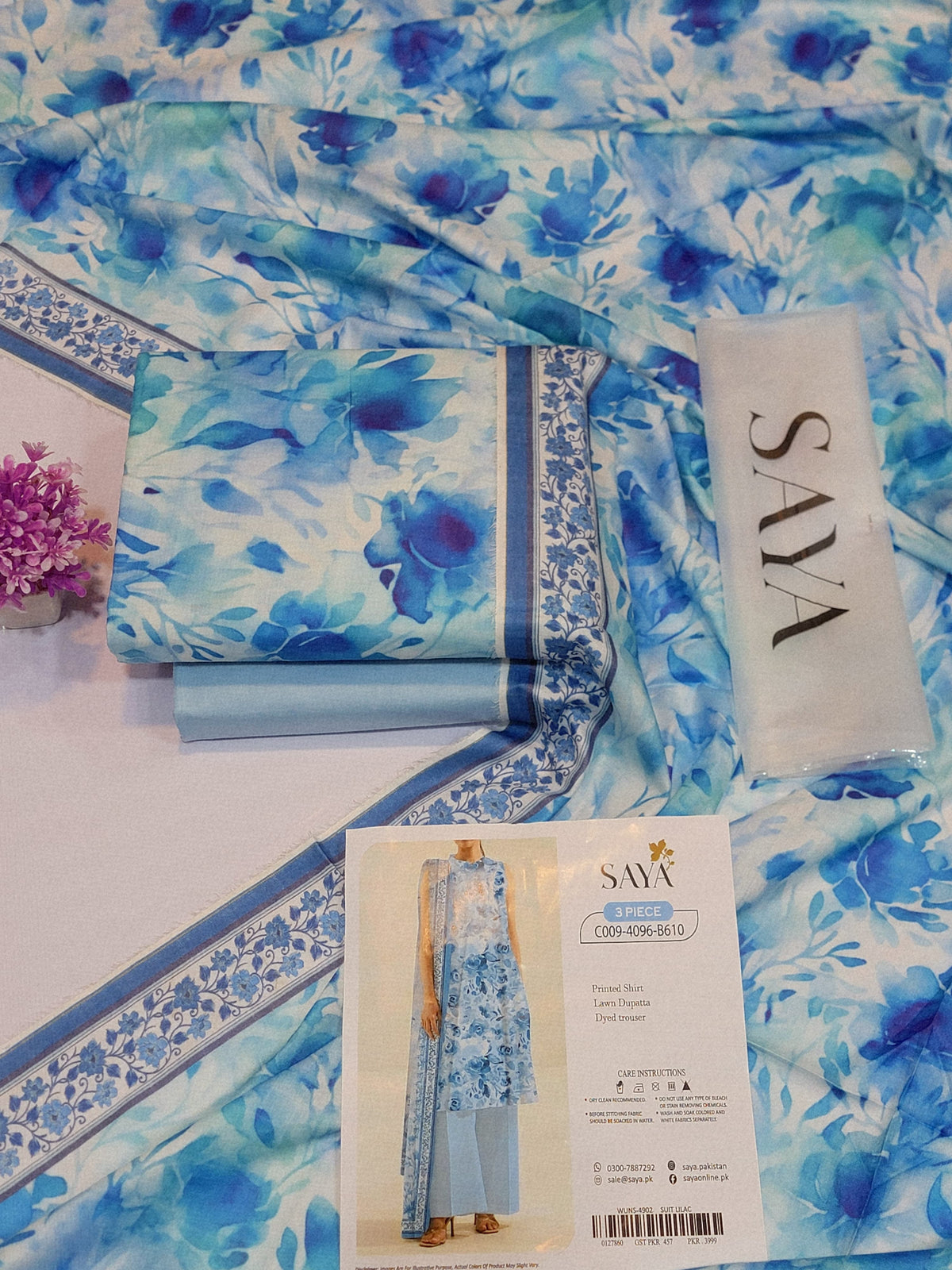 SAYA LAWN OFFER PRICE SET OR HALF SET ORDER ACCEPTED