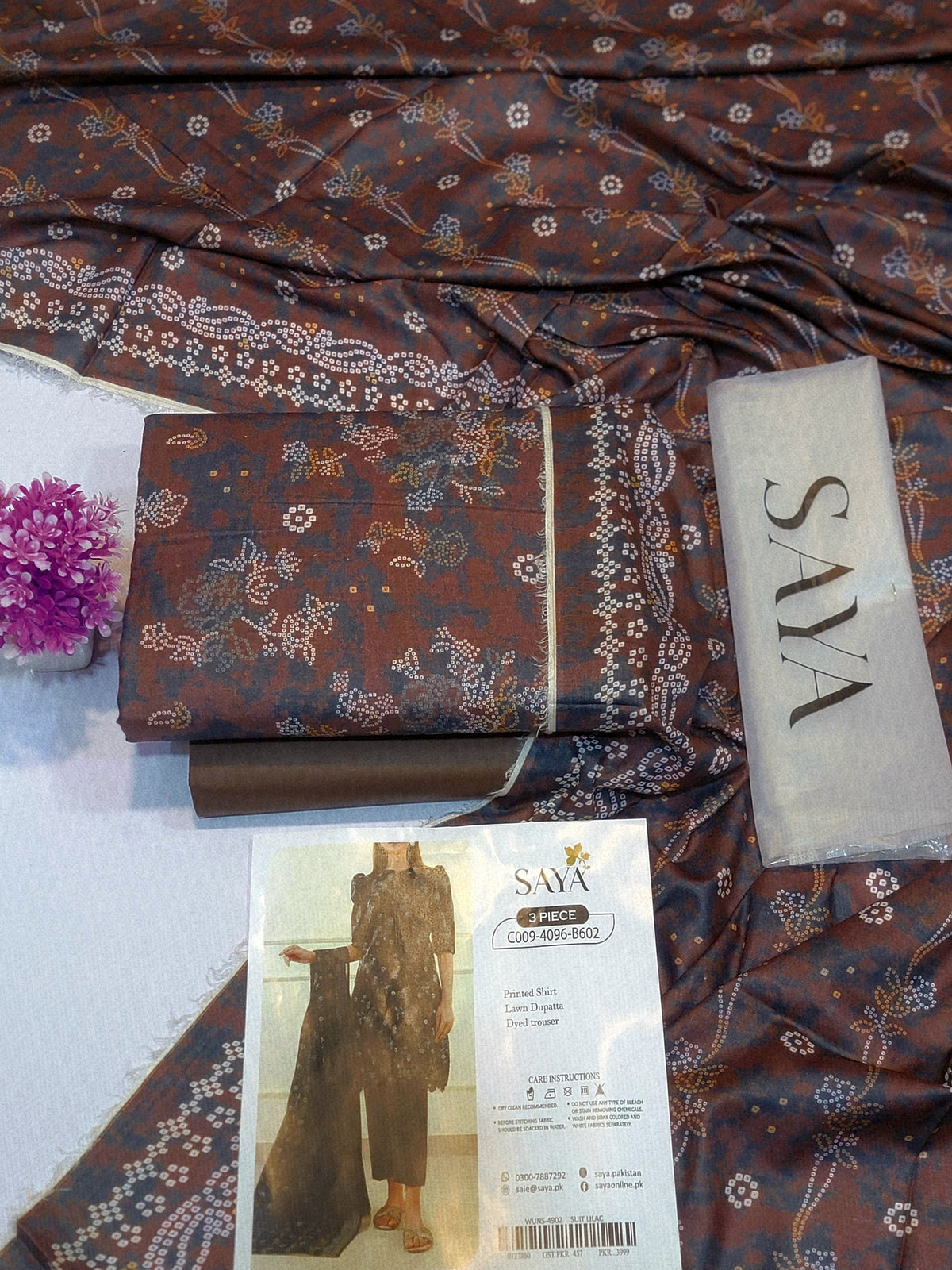 SAYA LAWN OFFER PRICE SET OR HALF SET ORDER ACCEPTED
