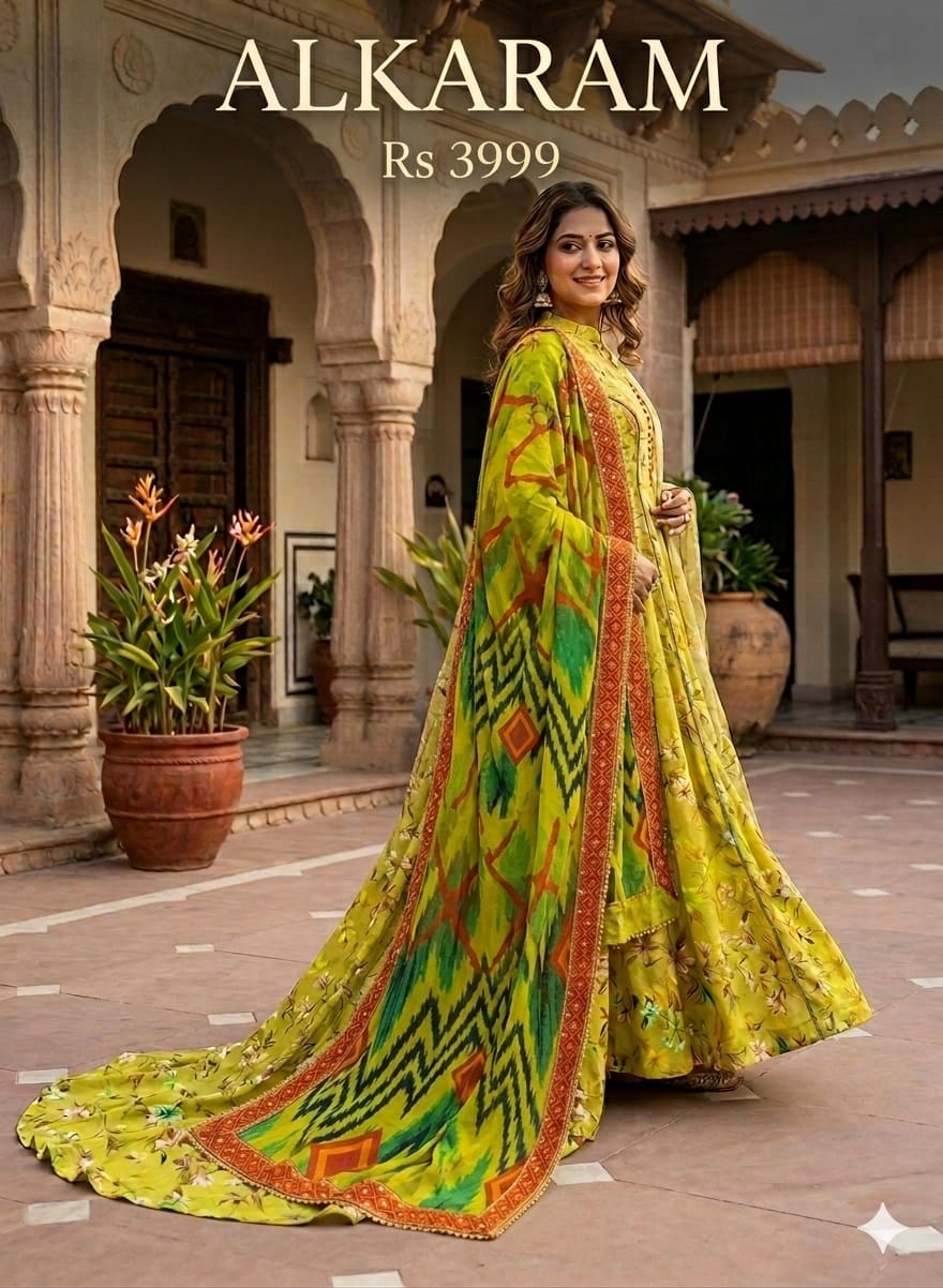 SINGLE SUIT ALKARAM ORIGINAL BRAND LAWN
